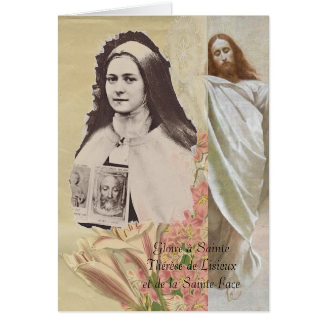 Gloire à Sainte Thérèse et de la Sainte Face (Vorne)