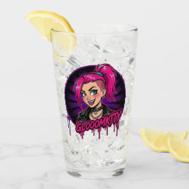 Gloomkitty Glas Tasse