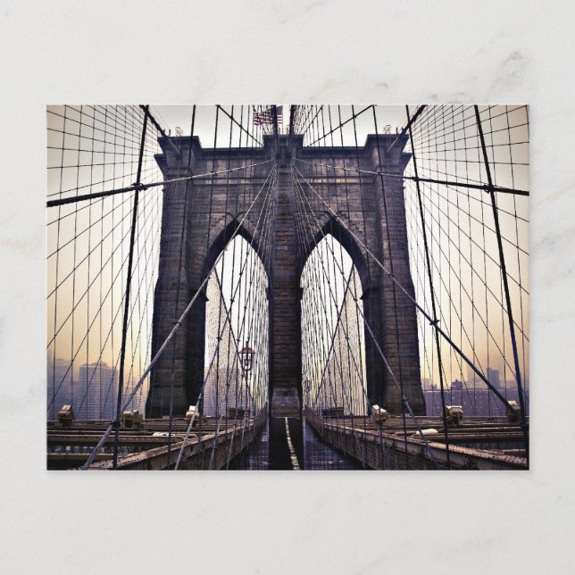 Gloomy Brooklyn Postkarte (Vorderseite)