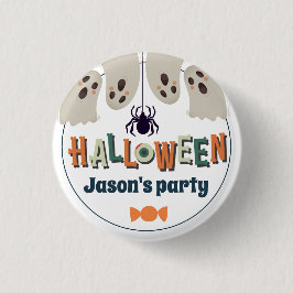 Gloomy Halloween Button