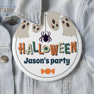 Gloomy Halloween Button