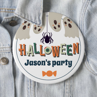 Gloomy Halloween Button