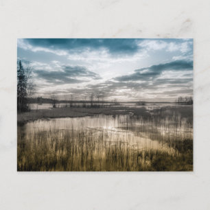 Gloomy Lake Postcard Postkarte