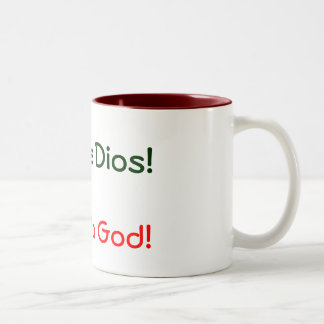 Gloria ein Dios! , Zweifarbige Tasse