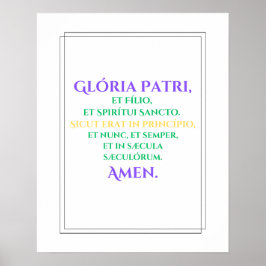 Gloria Print Poster