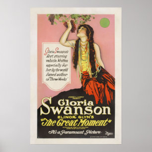 Gloria Swanson Jesse Lasky Filmplakat Poster