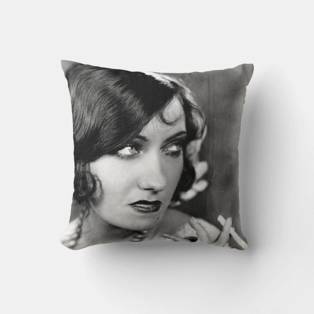 Gloria Swanson Kissen (Vorderseite)