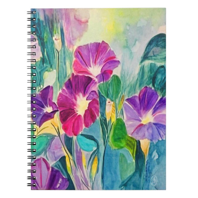 Glories du matin Carnet floral (Devant)