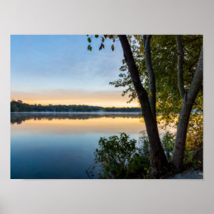 Glorious Autumn Morning Poster