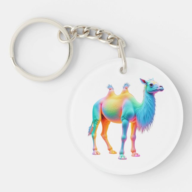 Glorious Camel Art Schlüsselanhänger (Vorderseite)