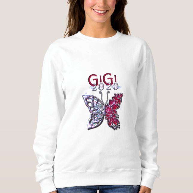 Glorious GIGI 2020 Butterfly Sweatshirt (Vorderseite)
