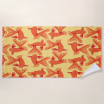 "Glorious Goldfish" Strandtuch