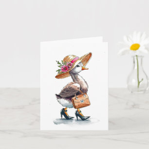 Glorious Goose Greetings Card Karte