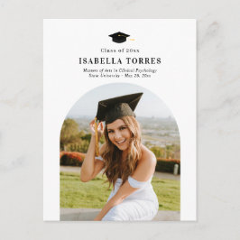 Glorious Peak Abschluss Ankündigung Postkarte