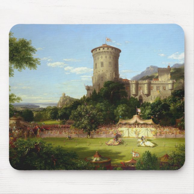 Glorious Vergangenheit (mittelalterliche Büste) (H Mousepad (Vorne)