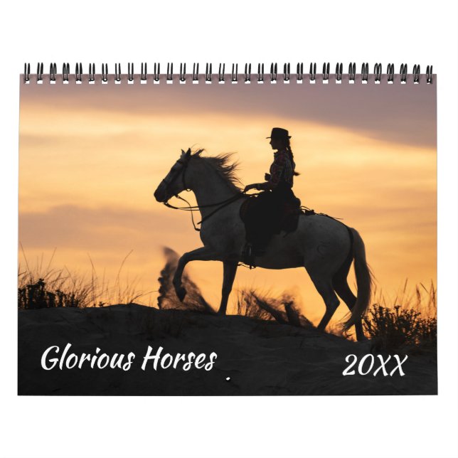 Glorreiche Pferde Kalender (Titelbild)
