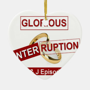 Glorreiche Unterbrechung: Ein goldener Anfang Keramik Ornament