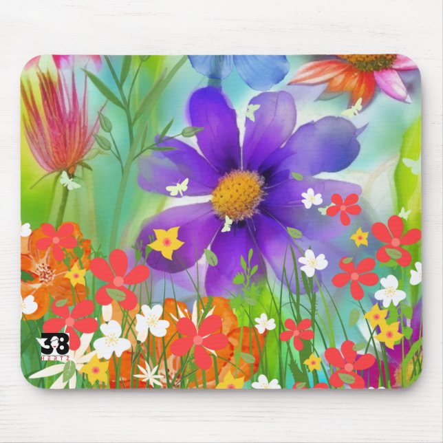 Glorreicher Frühling Mousepad (Vorne)