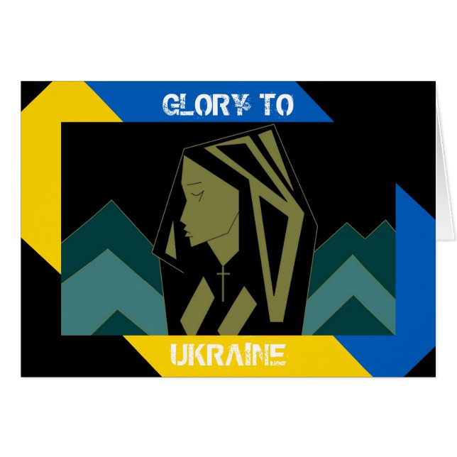 GLORY FÜR DIE UKRAINE (Vorderseite (Horizontal))