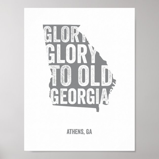 Glory Glory Poster (Vorne)