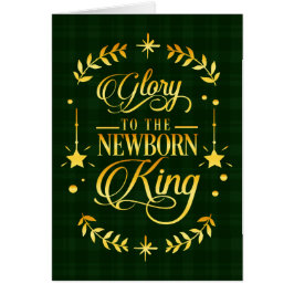 Glory Newborn King Tartan