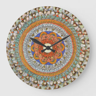 glory to hildegard of bingen große wanduhr