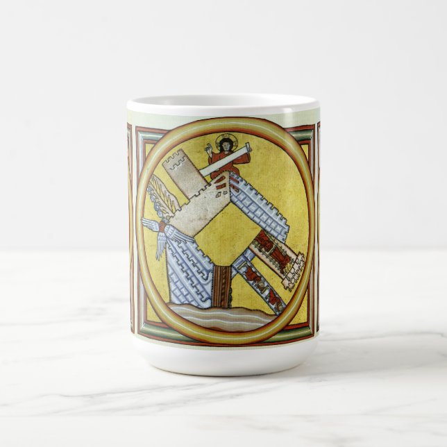 glory to hildegard of bingen kaffeetasse (Mittel)