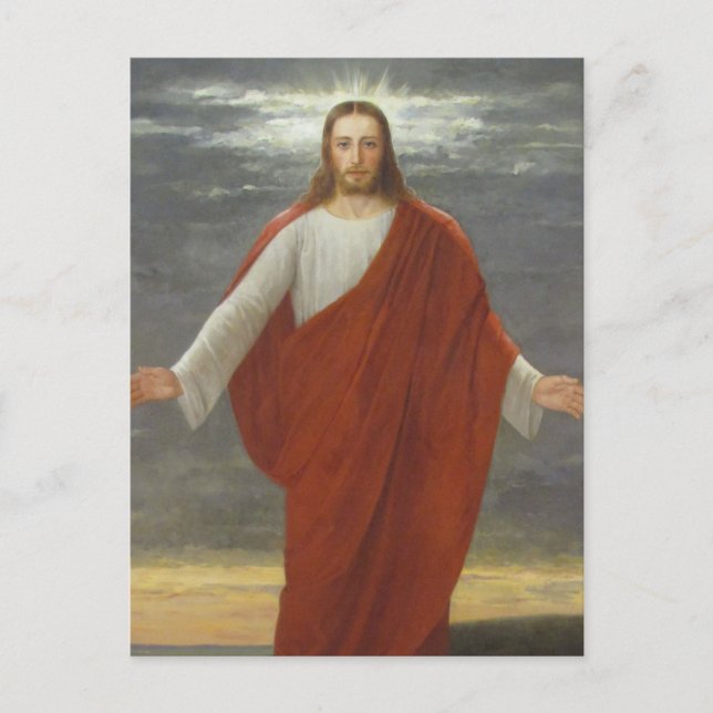 GLORY TO JESUS POSTKARTE (Vorderseite)