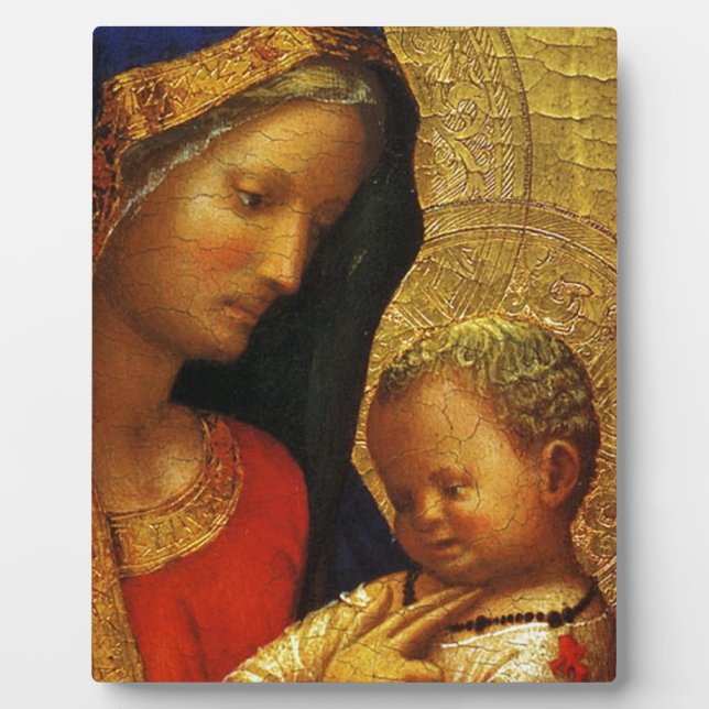 GLORY TO JESUS UND MARY FOTOPLATTE (Vorderseite)