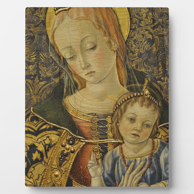 GLORY TO JESUS UND MARY FOTOPLATTE (Vorderseite)