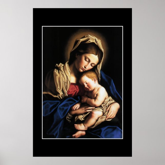 GLORY TO JESUS UND MARY POSTER (Vorne)