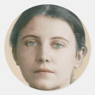 GLORY TO SAINT GEMMA RUNDER AUFKLEBER