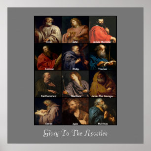 GLORY ZU DEN APOSTLES POSTER