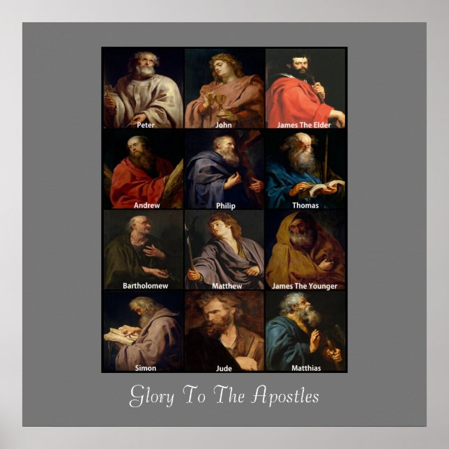 GLORY ZU DEN APOSTLES POSTER (Vorne)