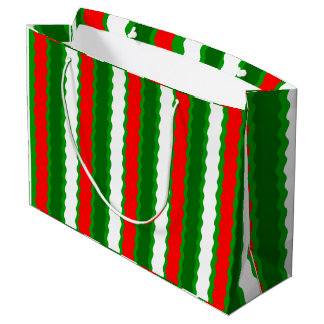 Glossar Große Weihnachtsgeschenke Tasche Rot Grün  Große Geschenktüte