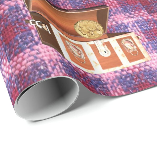 Glossopapier Geschenkpapier (Rolleneckpunkt)