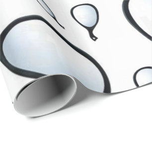 Glosswrapping Paper Hand Mirror Stylist Barber Geschenkpapier