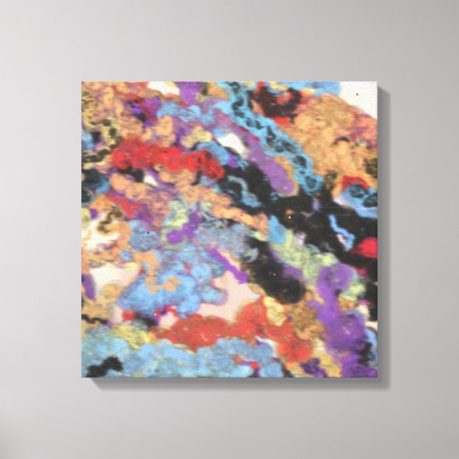 Glossy Acrylic Painting  Leinwanddruck (Vorderseite)