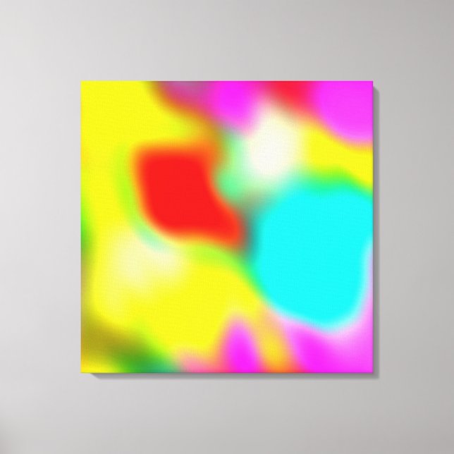 Glossy Acrylic Painting  Leinwanddruck (Vorderseite)