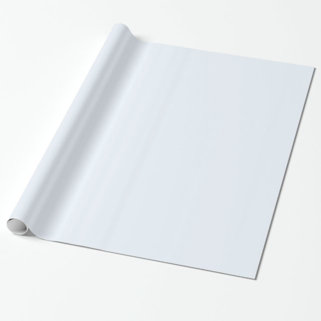 Glossy Alice Blue Wrapping Paper Geschenkpapier (Ungerollt)