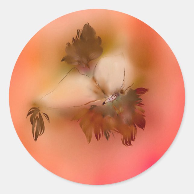 Glossy-Aufkleber Runder Aufkleber (Vorderseite)