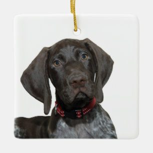 Glossy Grizzy Weihnachtsdekoration Keramikornament