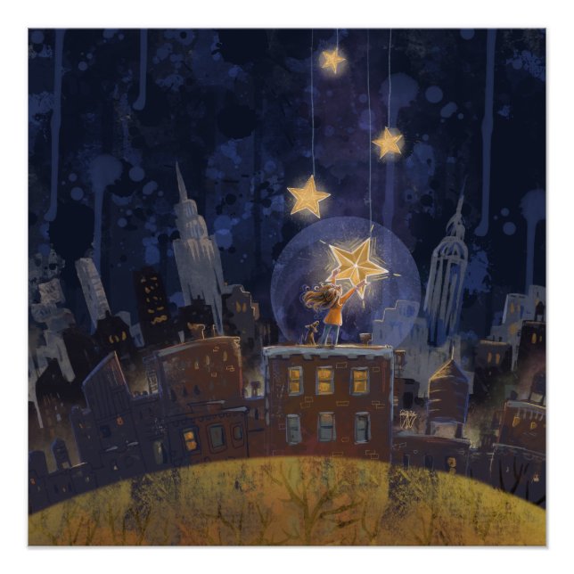 Glossy Hangstars Poster (Vorderseite)