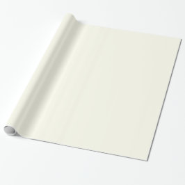 Glossy Ivory White Wrapping Paper Geschenkpapier