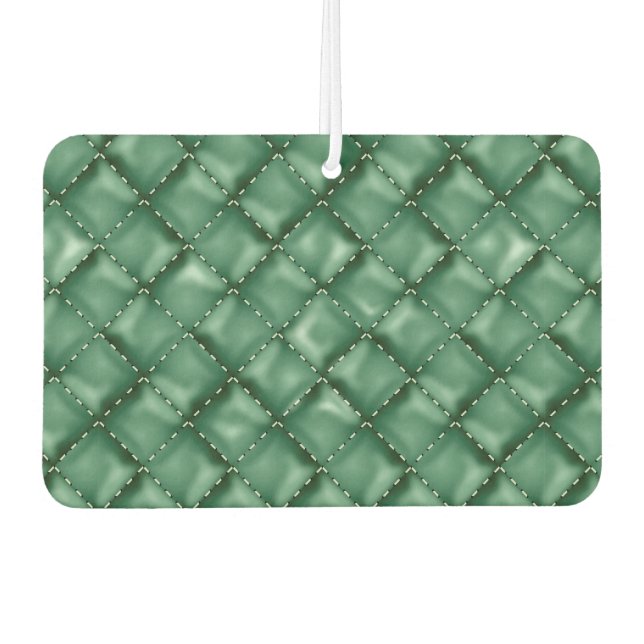 Glossy Leather Textur 3 Autolufterfrischer (Vorderseite)