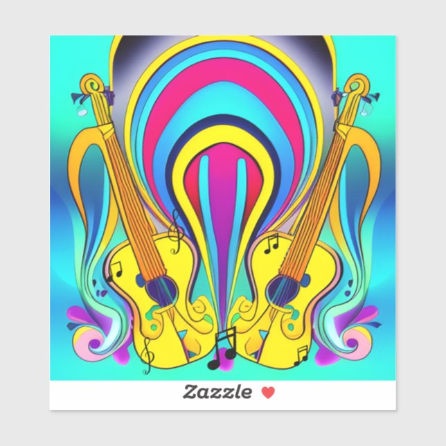 GLOSSY-LEINWAND AUFKLEBER (Blatt)