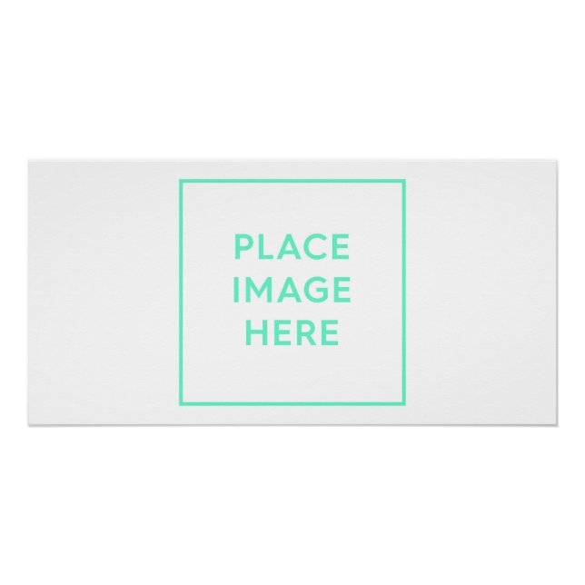 Glossy Poster Print - 28" x 14" (Vorderseite)