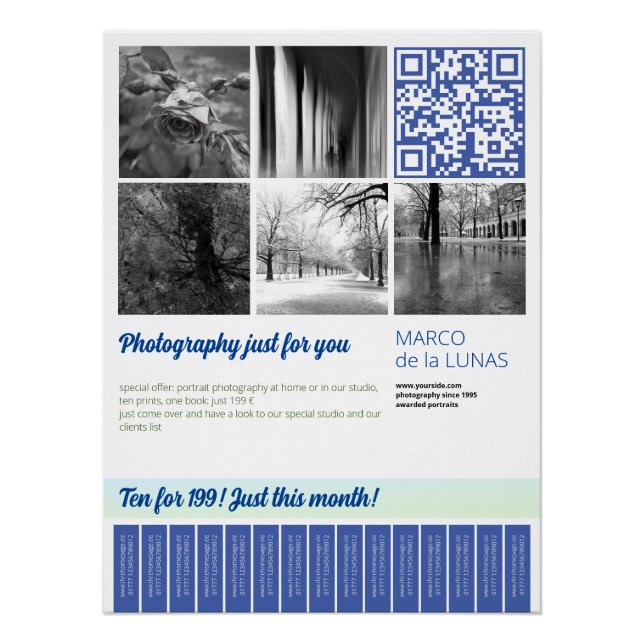 Glossy Poster Template (Vorderseite)