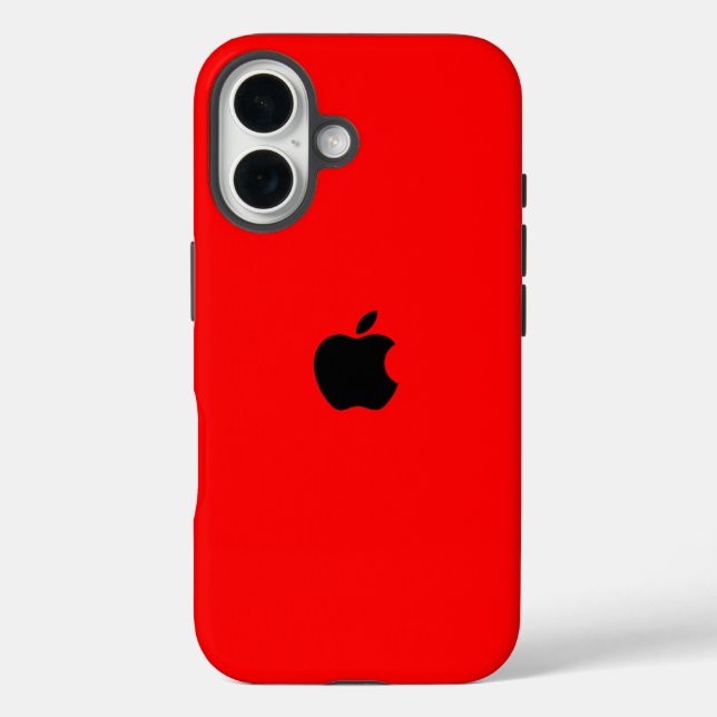 Glossy Raddy iPhone 16 Hülle (Rückseite)