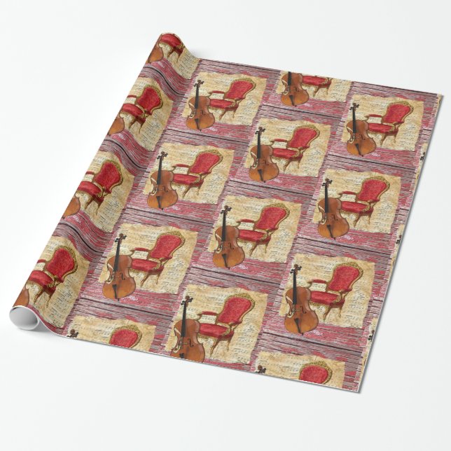 Glossy Wrapping Paper, Cello Viktorianisch Geschenkpapier (Ungerollt)